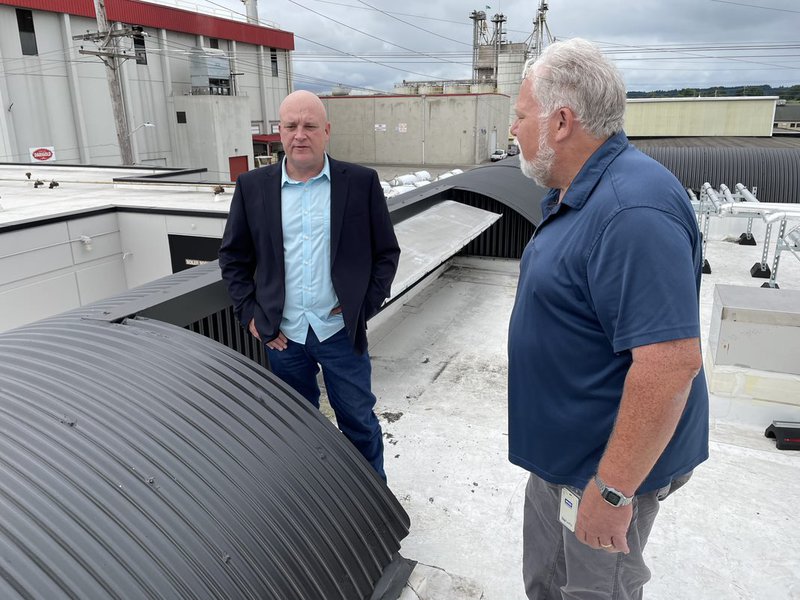 071023 Jail HVAC Commissioner Brummer, Doug Carey.jpg