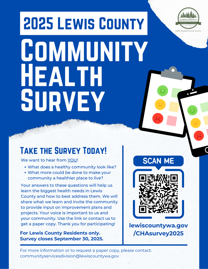 CHA_Flyer_Updated PHSS Community Survey 2025 Flyer. Click the link below to download a pdf of the flyer.