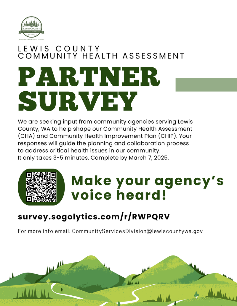 CHA Partner Survey Flyer