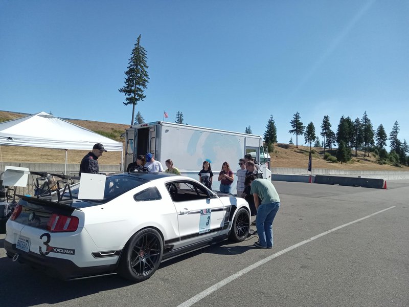 Global time attack, Mustang race car