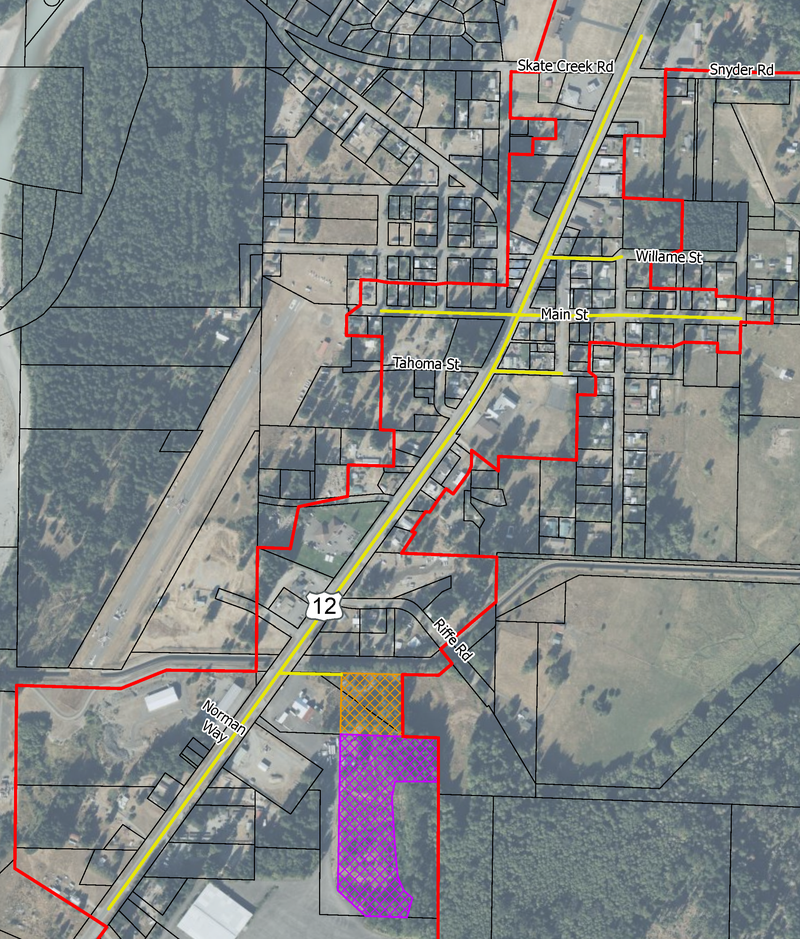 Packwood Sewer Phase1_ServiceArea.png